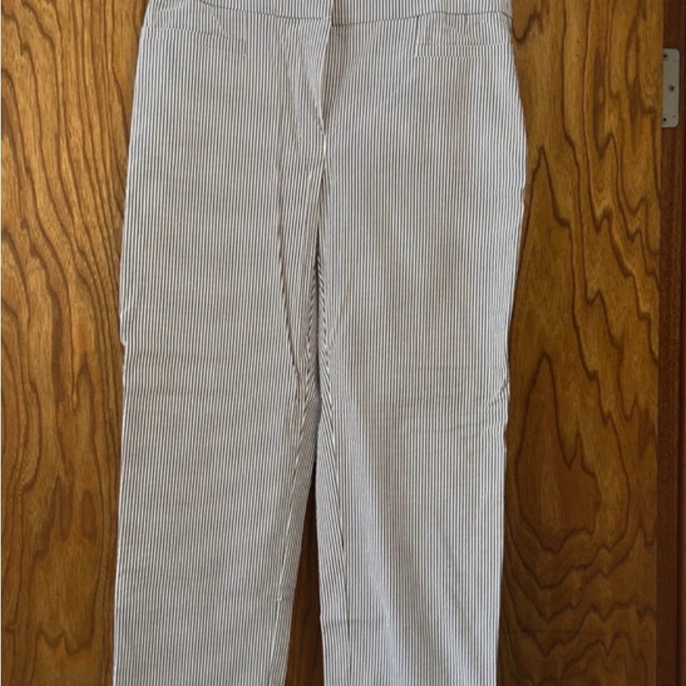 Ann Taylor Pin Striped Slim Leg Pants